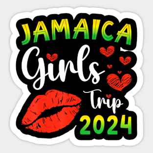 Jamaica Girls Trip 2024 Summer Vacation Jamaica Sticker